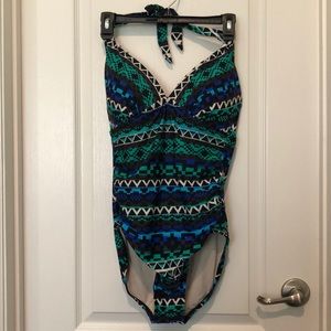 Halter top swim suit